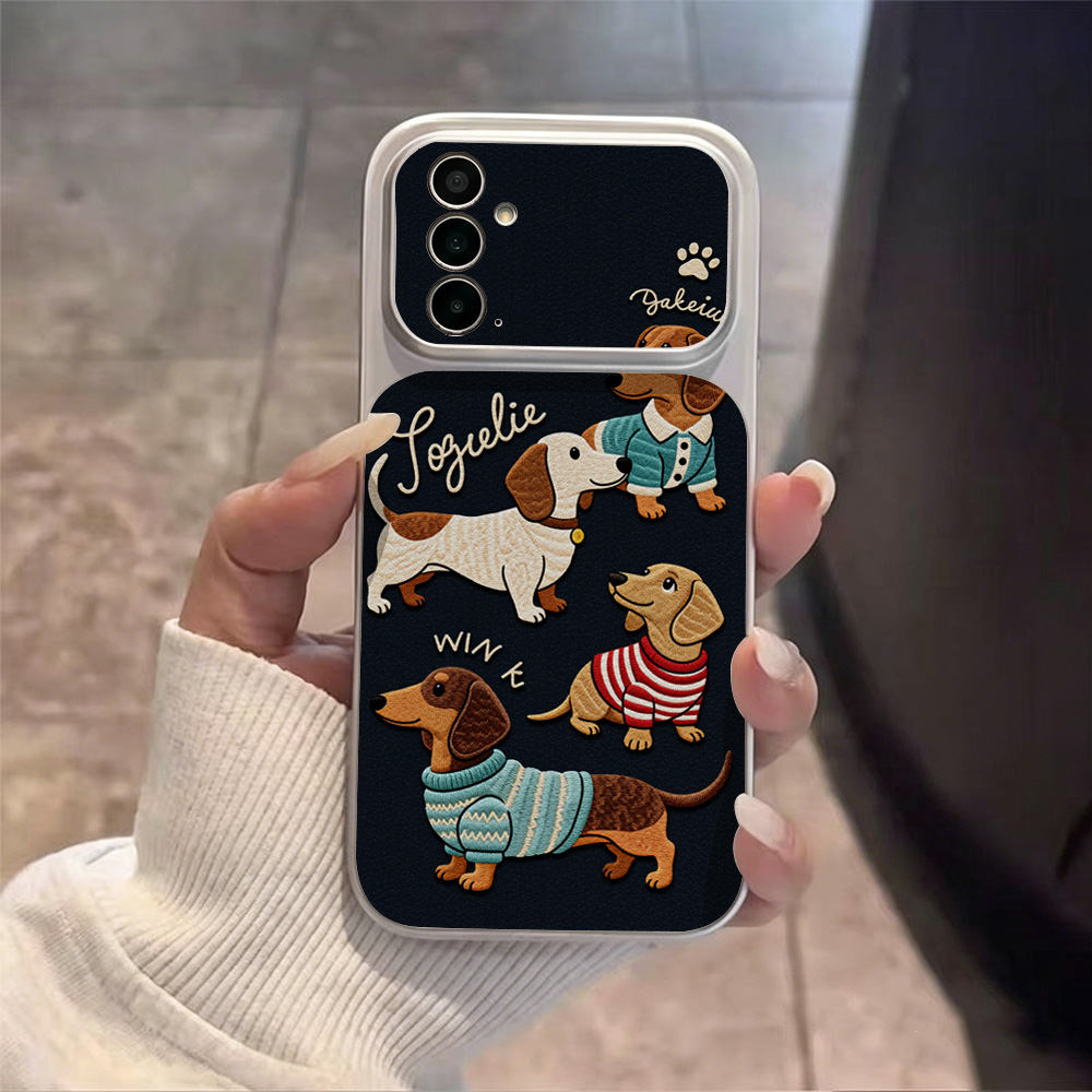 جراب هاتف جلدي بتصميم جرو كرتو - مراجعة Phone Cases Leather وسعره