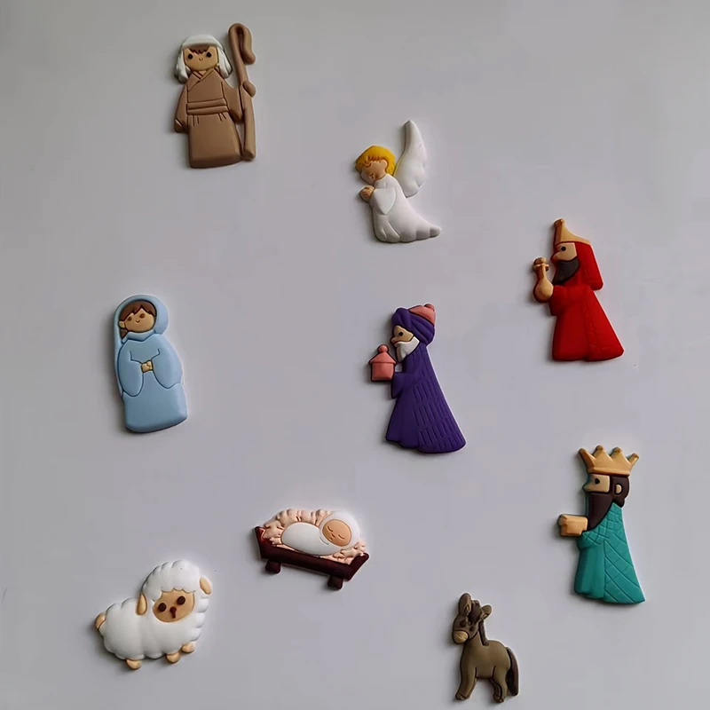 9 قطعة/المجموعة يسوع مغناطيس ا - مراجعة Phone Cases Jesus وسعره