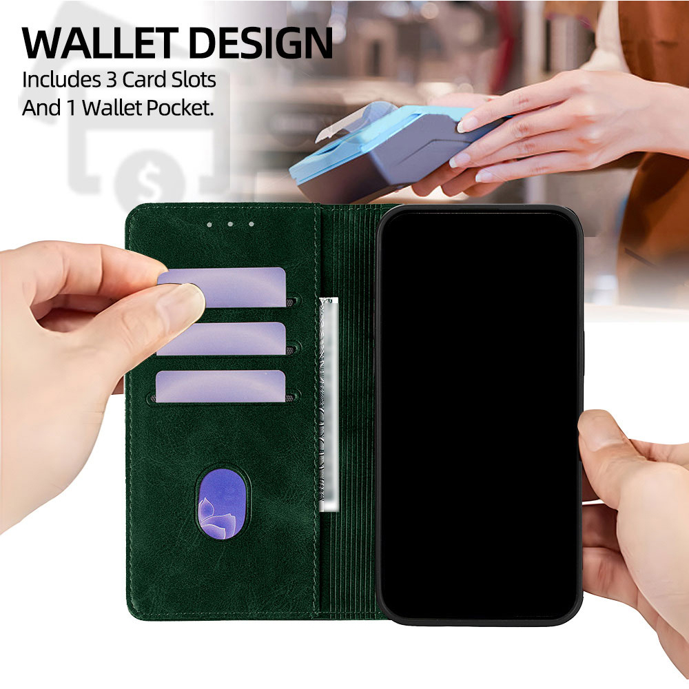 حافظة محفظة جلدية مغناطيسية بن - مراجعة Flip Leather Case وسعره