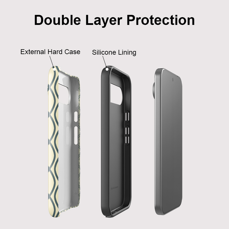 غطاء هاتف أنيق بتصميم مخطط من  - مراجعة Phone Cases Google Pixel 10 وسعره