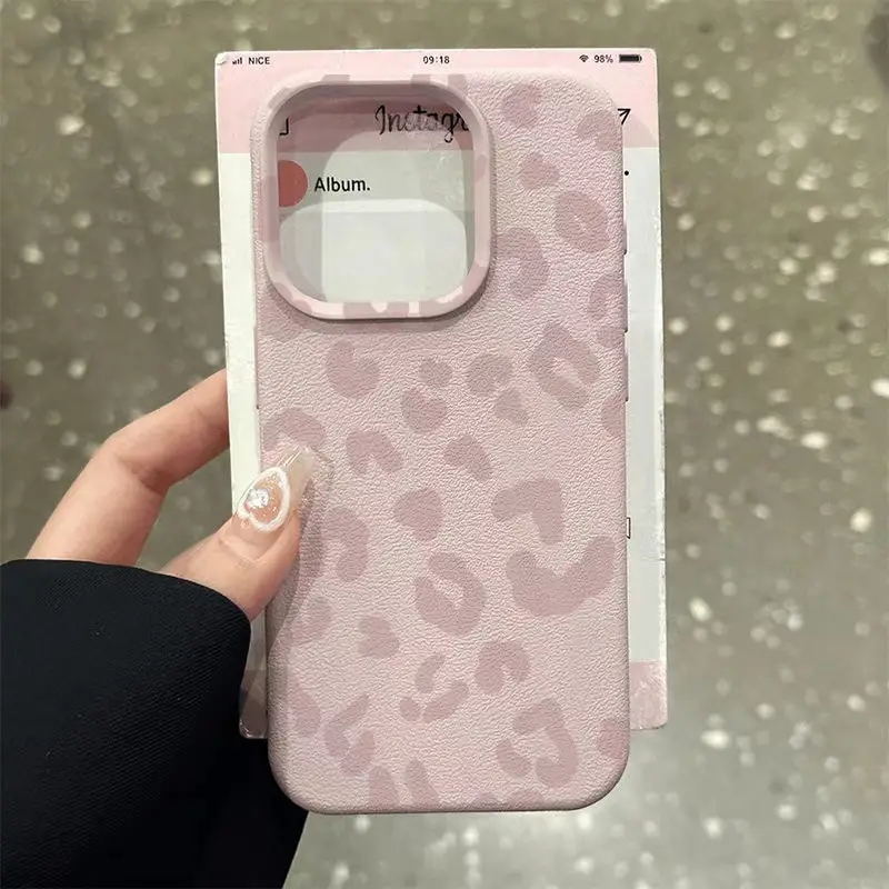 الوردي ليوبارد طباعة Lichee نم - مراجعة Phone Cases Leopard Print وسعره