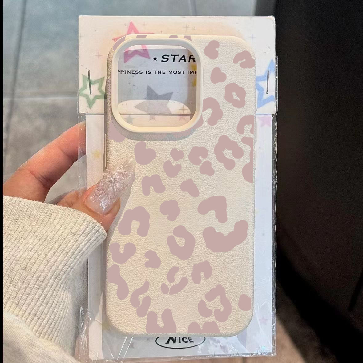 الوردي ليوبارد طباعة Lichee نم - مراجعة Phone Cases Leopard Print وسعره