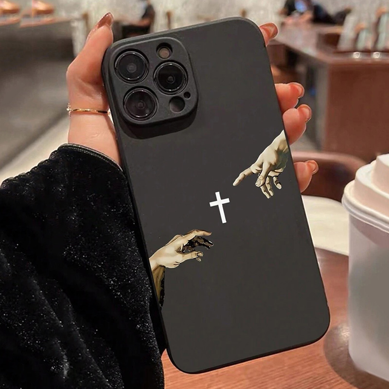 يسوع الصليب رسمت جراب هاتف آيف - مراجعة Phone Cases Jesus وسعره