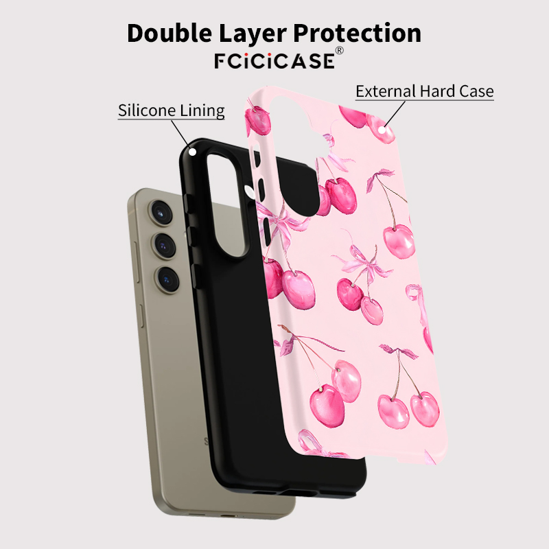 Fcicicase الكرز نمط قضية الهات - مراجعة Phone Cases Cherry وسعره
