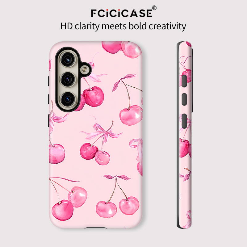 Fcicicase الكرز نمط قضية الهات - مراجعة Phone Cases Cherry وسعره