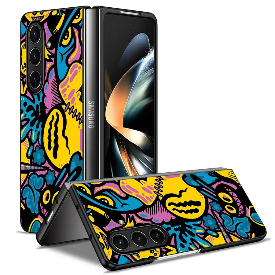 حافظة بتصميم جرافيتي كرتونية ل - مراجعة Phone Cases Z Fold 4 وسعره