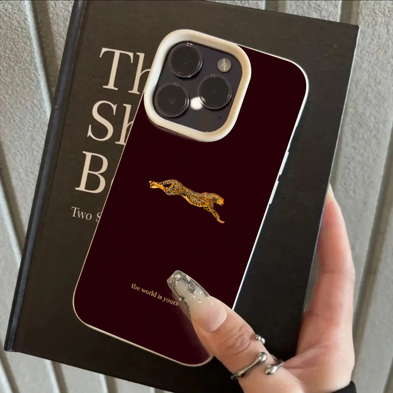 غطاء هاتف بتصميم فهد مينيماليس - مراجعة Phone Cases Leopard Print وسعره