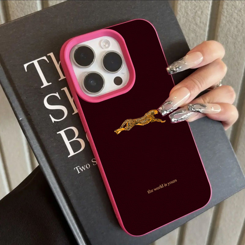 غطاء هاتف بتصميم فهد مينيماليس - مراجعة Phone Cases Leopard Print وسعره