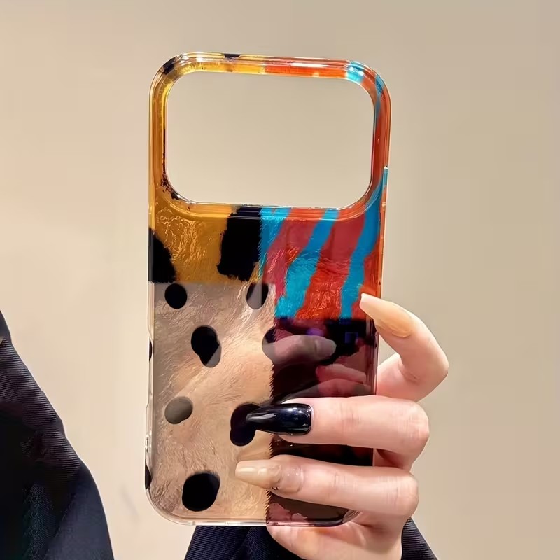 غطاء هاتف بتصميم مخطط ملون مع  - مراجعة Phone Cases Zebra وسعره