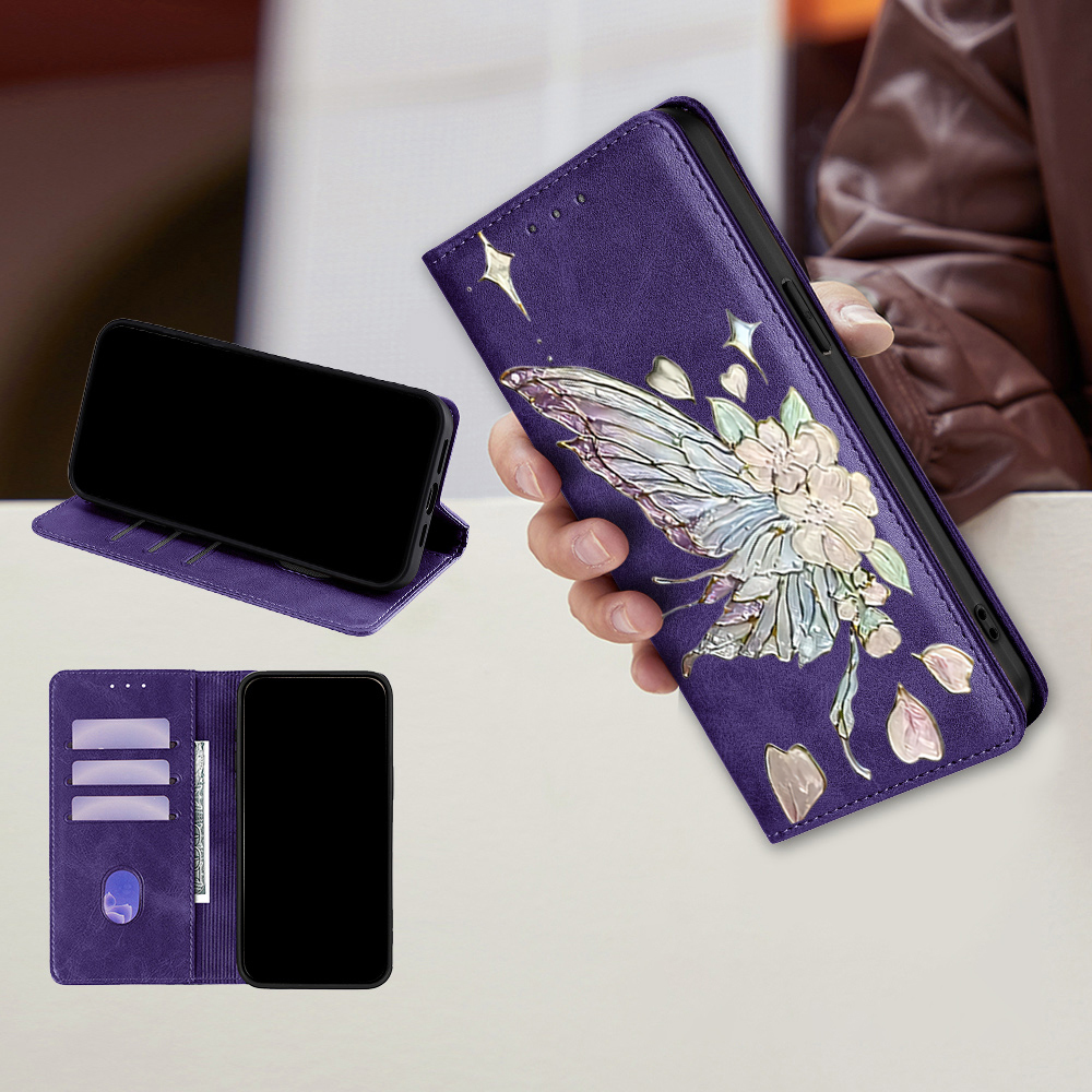 جراب محفظة جلدي مغناطيسي مطلي  - مراجعة Flip Leather Case وسعره
