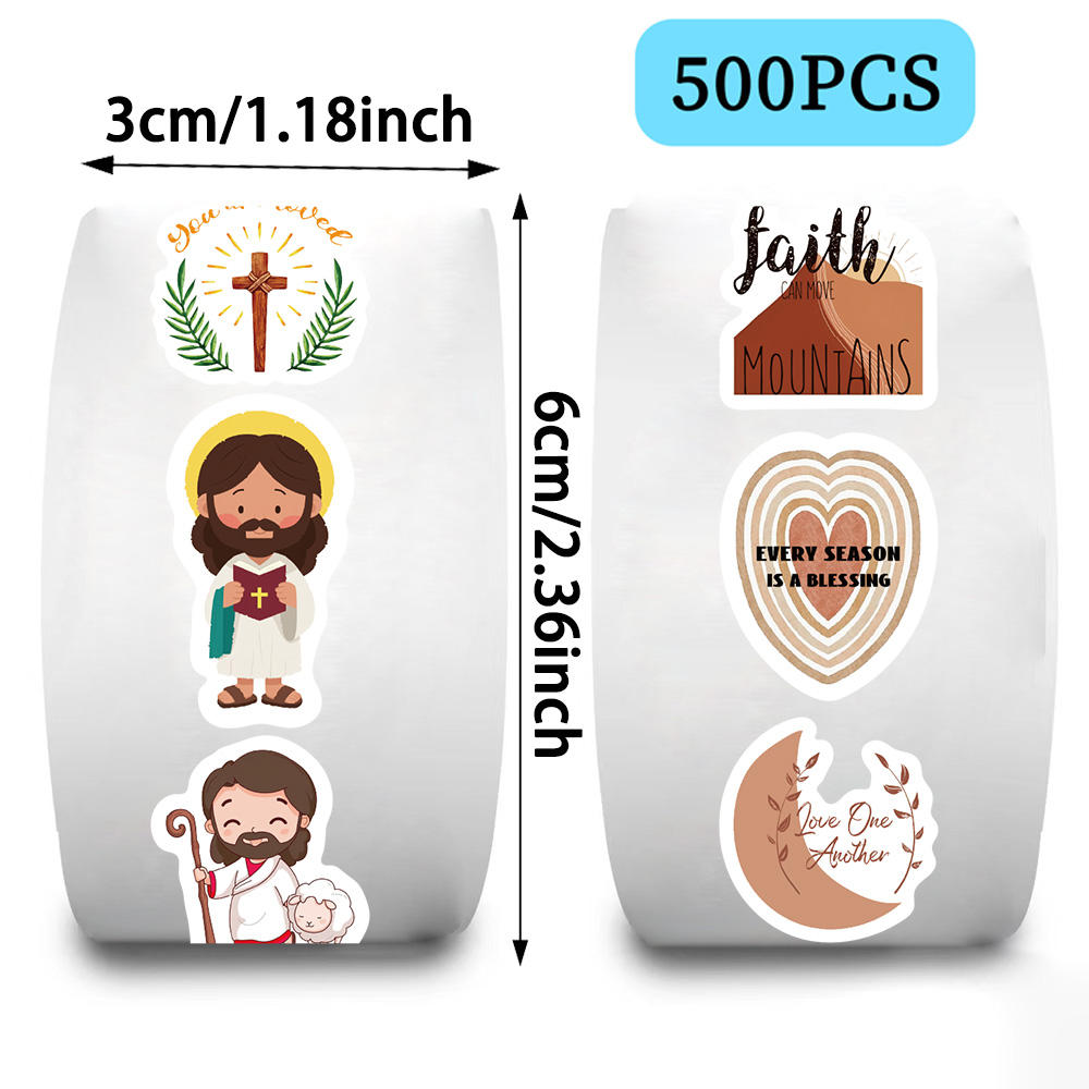 500 قطعة لفة يسوع المسيحية لتق - مراجعة Phone Cases Jesus وسعره