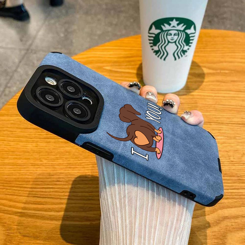 لطيف الألماني القلب طباعة جراب - مراجعة Phone Cases Leather وسعره